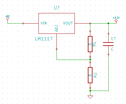 Apl1117 схема включения